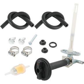 Fuel Valve Petcock Tank Switch Compatible with Honda TRX250EX Rancher 350 400 420 Foreman 400 450 500, Replace 16950-HN7-003 16950-HM8-003