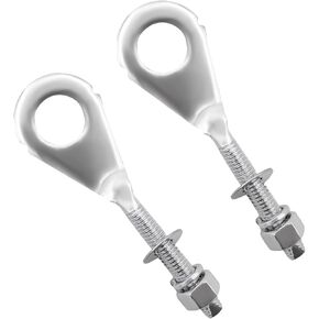2 PCS Rear Chain Adjusters, Metal Motorcycle Rear Wheel Chain Adjuster, Rear Chain Tensioner Replace 95014-10010 for XR75 XR50R CRF100 CT70 XR80, Motorcycle Accessories