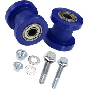 Motoforti Chain Roller Pulley Tensioner with Bolt Nut Gasket/Wheel Guide Tensioner for Motorcycle Mini Bike ATV 125cc 140cc 160cc XR125 Dirt Bike 8mm 10mm / 2 Set Long-lasting