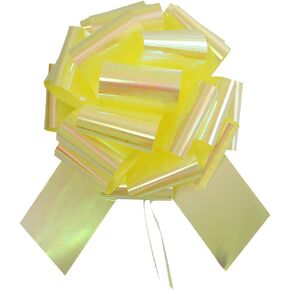 1Pcs 12Inch Giant Gift Bow Big Christmas Iridescent Metalic Bow Big Bow for Present - Perfect Large Gift Bow for Bikes,Appliances,Showers,Table Decorations & Events (Blue)