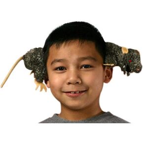 عصابة رأس GUND Fun Halloween من Rat Roadkill مقاس 7 بوصات