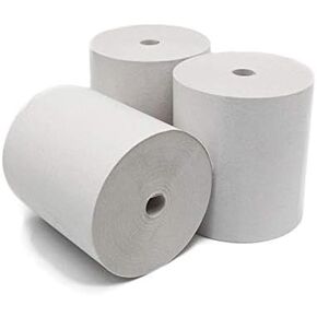 BuyRegisterRolls (53 GSM Coreless) 3 1/8 x 230' thermal receipt printer paper roll 50 pack No BPA Paper