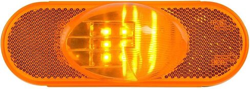 GG Grand General 79997 علامة جانبية بيضاوية كهرمانية/كهرمانية وإضاءة LED محكمة الغلق 9 in Saudi Arabia