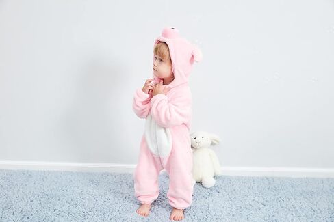 Unisex Baby Costume,Baby Flannel Animal Halloween Onesie Pajamas Home Clothing in Saudi Arabia