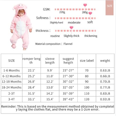 Unisex Baby Costume,Baby Flannel Animal Halloween Onesie Pajamas Home Clothing in Saudi Arabia