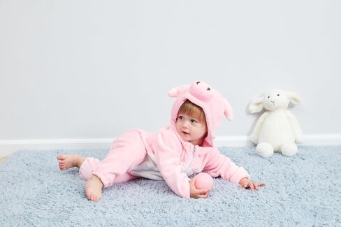 Unisex Baby Costume,Baby Flannel Animal Halloween Onesie Pajamas Home Clothing in Saudi Arabia