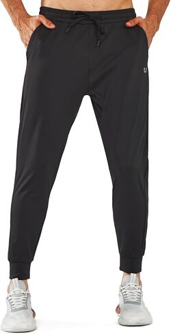 NORTHYARD Men's Joggers Pants with Zipper Pockets Tapered Athletic Workout Running Sweatpants for Men in Kuwait