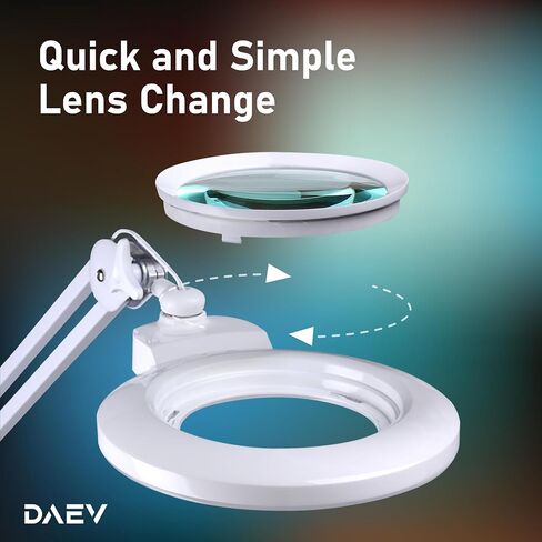 5D/20D Diopter Acrylic Lens - White in Saudi Arabia