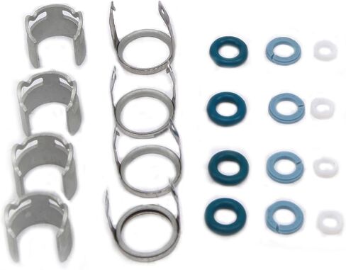 06D998907 4 قطعة حاقن الوقود مجموعة سدادات مانعة للتسرب طقم تصليح صالح لأودي A1 A3 A4 A6 TT VW Golf جيتا بولو توران 06F906036A in Saudi Arabia