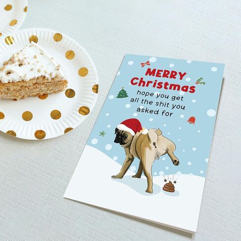 Funny Boss Christmas Card from Team Group, Merry Christmas Card for Boss, Boss Holiday Card, Remember This Card Next Time We Do Something Stupid in Kuwait