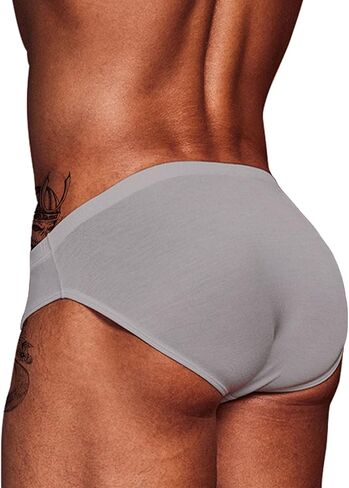 Evankin Men's Breathable Underpants Modal Microfiber Stretch Briefs Low Rise Underwear in Saudi Arabia