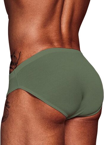 Evankin Men's Breathable Underpants Modal Microfiber Stretch Briefs Low Rise Underwear in Saudi Arabia