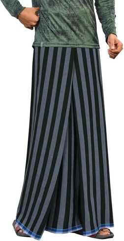 قميص Lungi القطني المخيط للرجال من Kolakeer™ - 2.10 متر سهل الارتداء Longyi Mundu Kaili Saaram Sarong in Kuwait