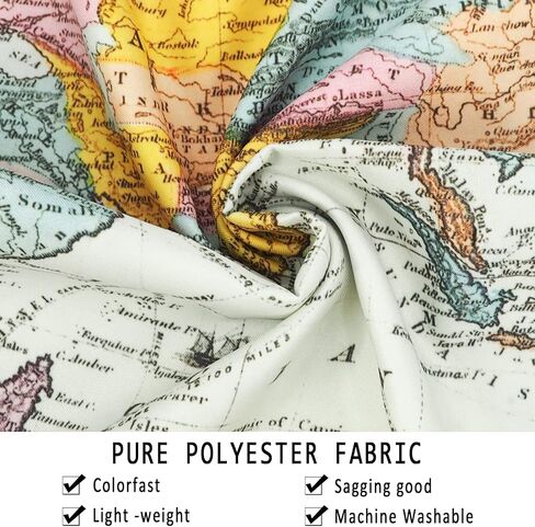 Retro Map of the World (Orbis Terrarum) by Petrus Plancius 1594 | Bacon's Pictorial View of the World Tapestry Wall Hanging, Vintage Historical Maps Tapestries for Bedroom College Dorm Home Decor in Saudi Arabia