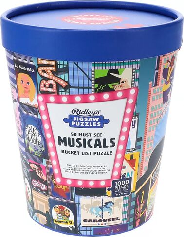 Ridley's 50 Must-Watch Movies Bucket List 1000-Piece Puzzle in Kuwait