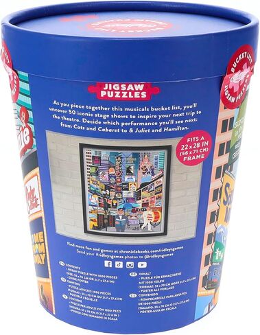 Ridley's 50 Must-Watch Movies Bucket List 1000-Piece Puzzle in Kuwait