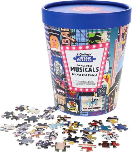 Ridley's 50 Must-Watch Movies Bucket List 1000-Piece Puzzle in Kuwait