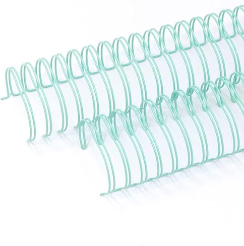 Craftelier - Set of 2 Double Ring Spiral Binders for Albums, Notebooks, Diaries or Calendars | Ideal for Scrapbooking and Other Crafting Projects | Ø 3.17 cm (1.25") - Silver Colour in Saudi Arabia