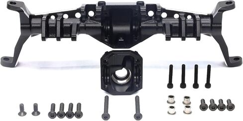 Treal Capra Front Axle Housing CNC Solid Billet Aluminum 7075 One-Piece Design(Black) in Saudi Arabia