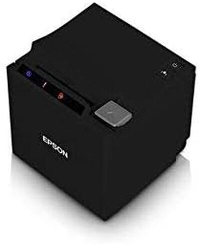 طابعة الإيصالات الحرارية Epson C31CE74002 Series TM-M10، قاطع تلقائي، USB، Energy Star، أسود (متجدد) in Kuwait