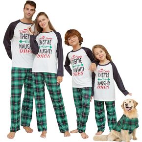 Christmas Pajamas for Family Matching Set Xmas PJs Family Set Holiday Sleepwear for Men Women SD-305-S