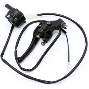 PW80 Throttle Housing Start Kill Switch Right Handle Brake Lever Control Assembly Compatible with Yamaha PW80 PY80 Peewee 80 Y-Zinger Dirt Bike