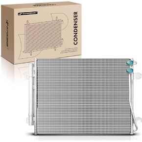 A-Premium Air Conditioning A/C Condenser Compatible with Volkswagen Passat 2006-2010, CC 2009-2016, Passat CC 2009-2010 2.0L 3.6L