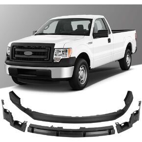 SCITOO Plastic Front Bumper Cover Replacement for 2009-2014 for Ford for F-150 OE DL3Z17D957APTM