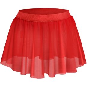 Men's Sexy Panties Sissy Knickers Briefs Stretch Low Waist Mesh large Flat Skirt Hot Dress Funny Underwear