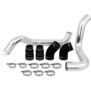 Mishimoto MMICP-DMAX-02BK Intercooler Pipe Kit Compatible With Chevrolet 6.6L Duramax 2002-2004.5 Black