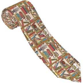 Mens Tie Stars Neck Tie for Wedding Party Gift for Husband Father's Day Valentine's Day