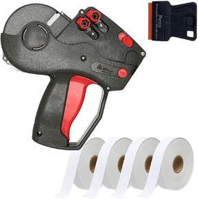 Perco Monarch 1136 Labeler Starter Kit: Includes Price Gun, 7,000 White Price Marking Labels and Inker