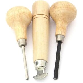Pusher Set,bezel Roller, Square Prong, Groove Tip