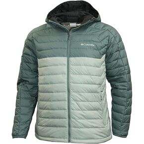 Columbia Men's White Out II Insulated Omni Heat Hooded Jacket (US, Alpha, Medium, Regular, Regular, Niagara 350)