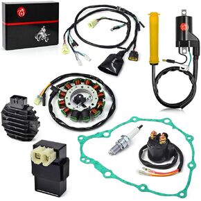 Wire Wiring Harness Stator Ignition Coil igniter CDI Relay Rectifier Complete Kit for HONDA 400EX TRX400EX Sportrax 400 1999-2004