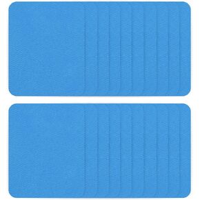 20 Pcs Iron on Patches,4.9 x 3.7 Inch Khaki Iron on Patches for Clothes Repair, Fabric Repair Patches for Clothing Repair