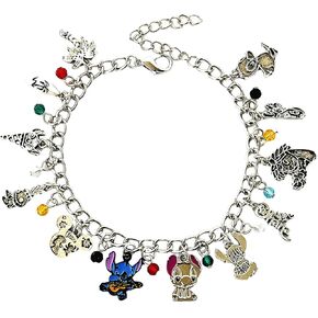 كارتون ستيث أوهانا يعني سوار سحر العائلة، أساور أنيمي من سبائك الزنك للنساء والرجال in Kuwait