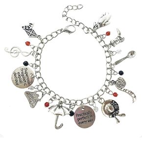 FJCPHAHA Broadway Charm Bracelet TV Movies Show Mary Popins Bracelet Gifts for Woman Men