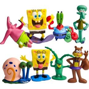 8 Pieces Doll SetCartoon Mini Toys as Collectible Decorations Toy,Great Birthday Gifts for Kids, Boys, and Girls