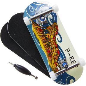 P-REP V2 Performance Complete Wooden Fingerboard Eater Pizza 34mm