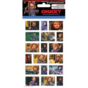 Childs Play - Chucky Standard Stickers - 4 Sheet