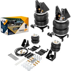 طقم تعليق كيس الهواء TORQUE لـ 2000-2006 Toyota Tundra 2WD 4WD حقيبة مساعد خلفي سحب زنبركي 5000 رطل (يستبدل Firestone Ride Rite 2245) (TR2245)