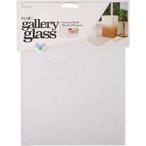Gallery Glass, Diamond 8x8 Inch Texture Plate Mold Perfect for Stained Glass DIY Arts and Crafts, 19725