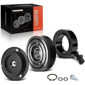 A-Premium Air Conditioner AC Compressor Clutch Kit Compatible with Ford Explorer 2006-2010, Explorer Sport Trac 2007-2010 & Mercury Mountaineer 2006-2010, 4.0L