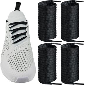 Endoto 2 Pairs Oval Shoelaces for Nike Air Max 270 Running Replacement Shoes Laces Strings