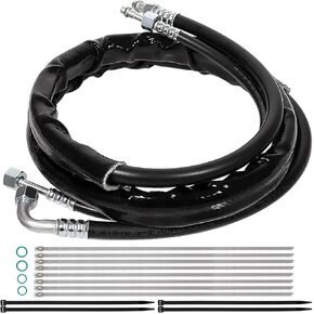 C4677 Rear Aux AC Line Set Air Conditioning Hoses for 2008-2011 Dodge Grand Caravan/Caravan, for 2008-2011 Chrysler Town & Country Minivans