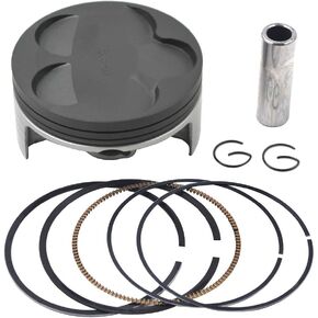 AHL Piston and Piston Rings Pin Clips Kit for YAMAHA YZ250F 2005-2007 WR250F 2005-2013 5NL-11631-20-00(STD 77mm)