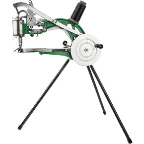 ماكينة إصلاح الأحذية اليدوية من الجلد من توللي، إطار من سبائك الألومنيوم المطورة - مقاومة للصدأ وقوية، ماكينة خياطة جلدية صغيرة شديدة التحمل للخياطة اليدوية بخط مزدوج من النايلون والقطن in Kuwait