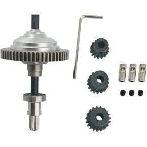Steel Center Differential Replacement 6780 with 54T Spur Gear for Traxxas Hoss 4X4 VXL, Rustler 4X4, Slash 4X4, Stampede 4X4