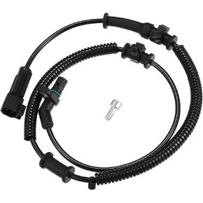 Wheel Anti-Lock Brakes Sensor Kit for Ram 1500 2013-2022 Left Right Front ABS Wheel Speed Sensor Replaces 68170065AB 68170065AC 68170065AD 68170065AE 68170065AF Item Replacement